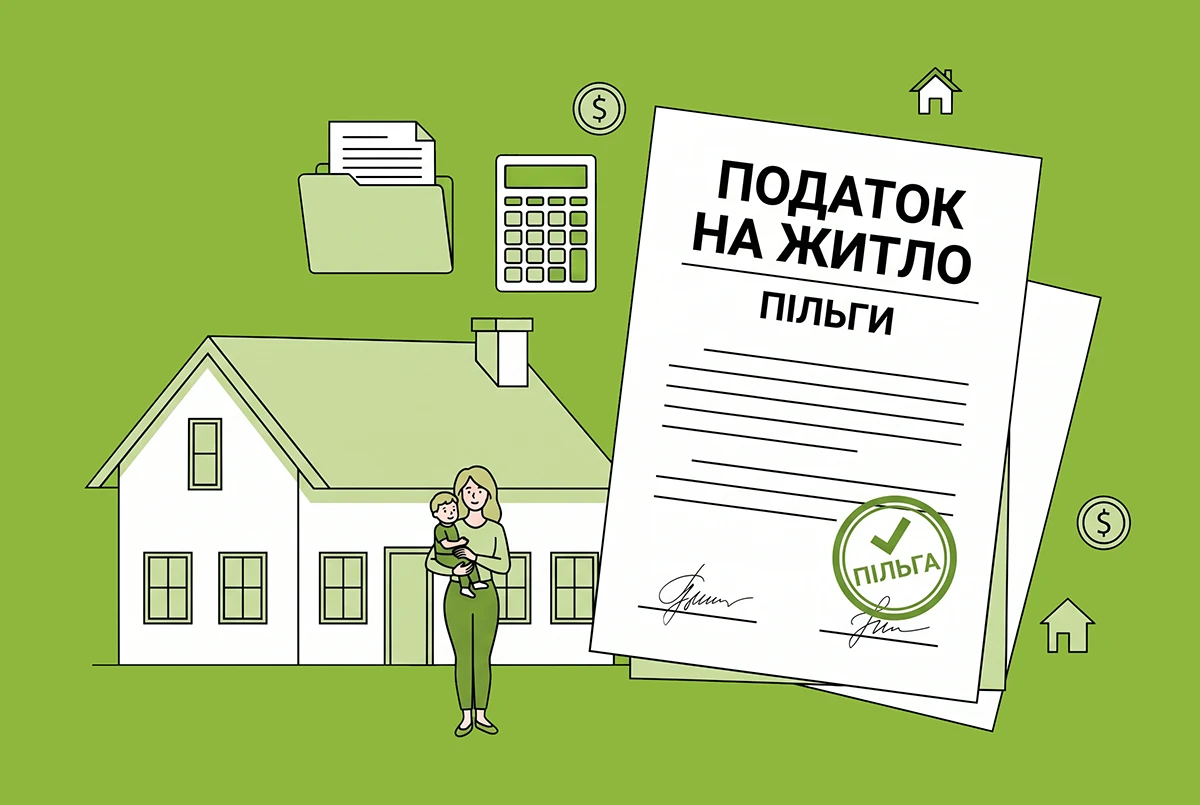 Пільги для одиноких матерів та батьків з податку на нерухомість у 2026 р.: розʼяснення від ДПС