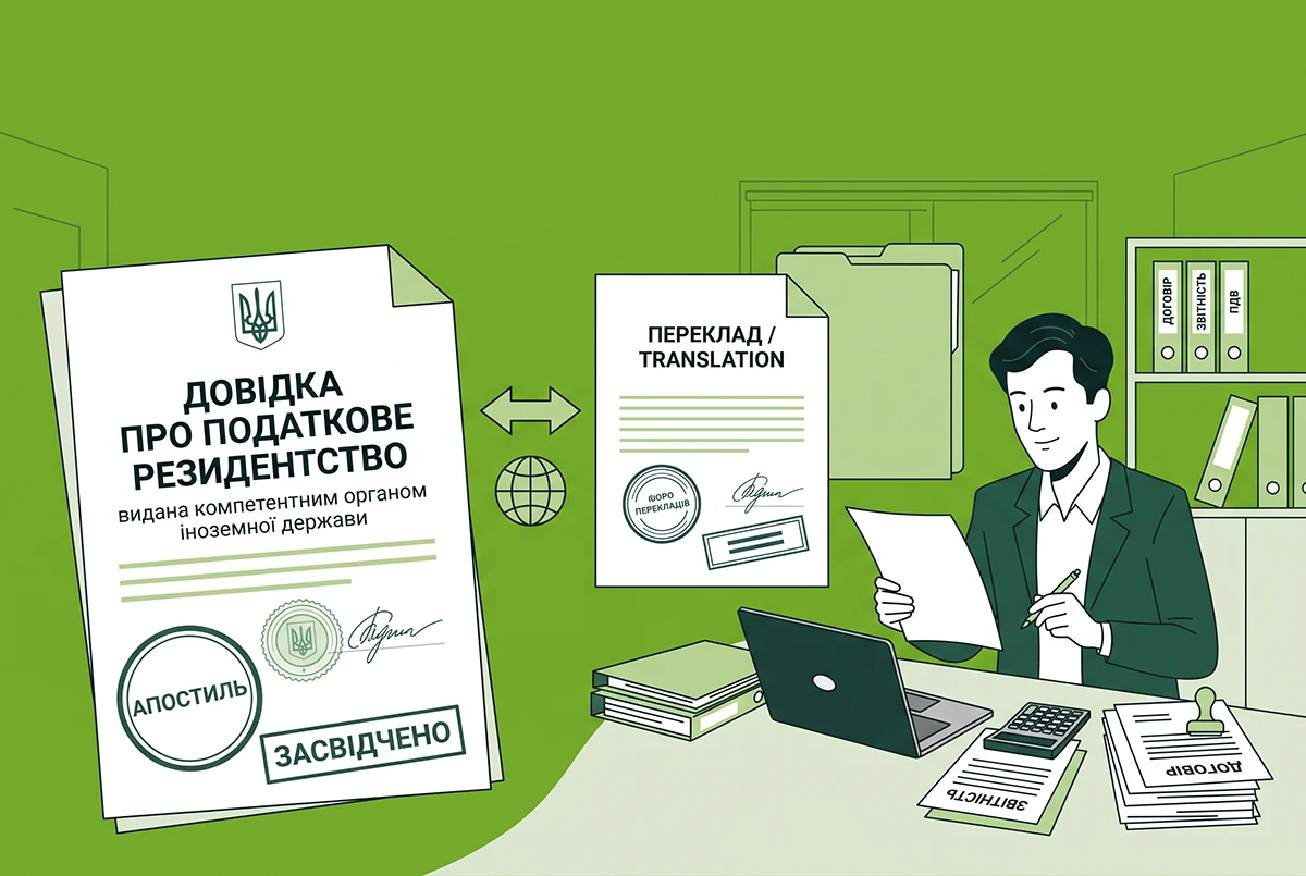 Податкове резидентство нерезидента: які документи потрібні для застосування міжнародних пільг