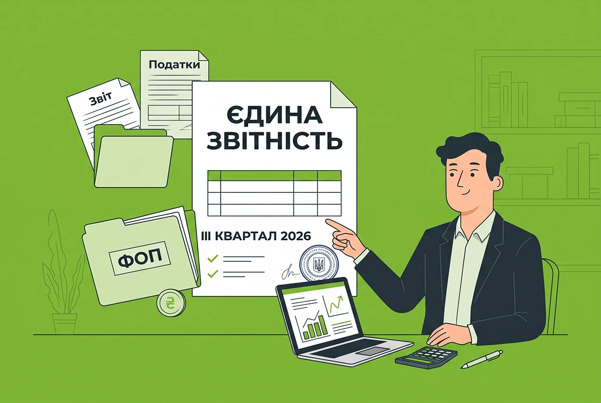 ФОП із ознакою незалежної професійної діяльності подає єдину звітність щокварталу: роз'яснення ДПС