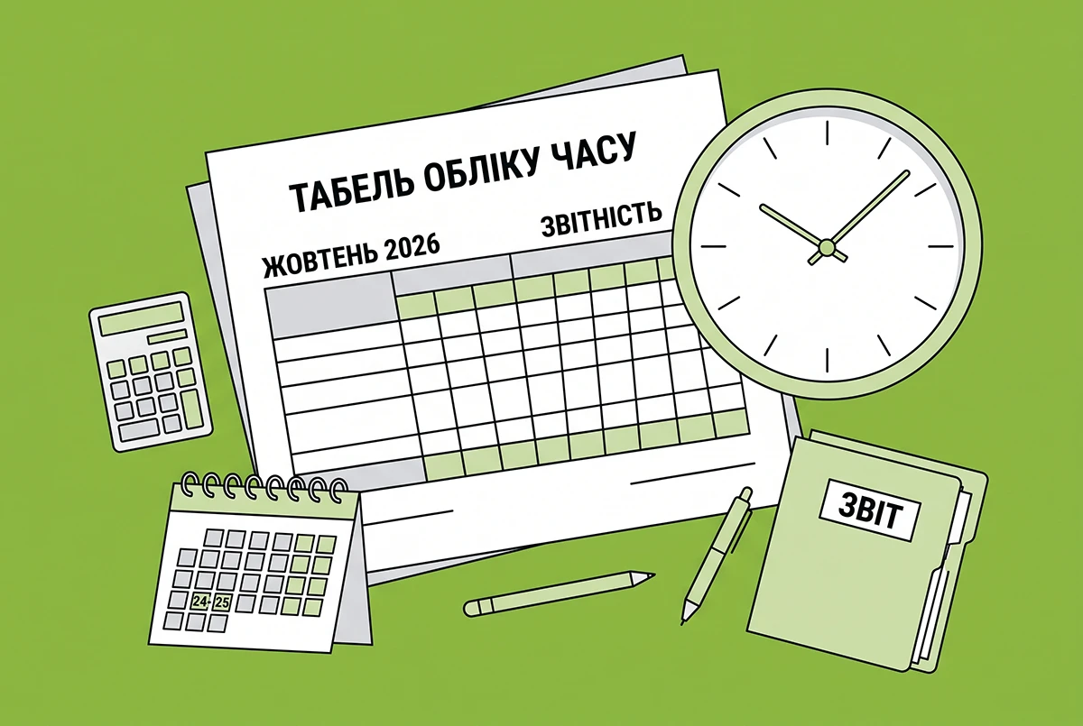 Перехід на зимовий час – 2026: як відобразити переведення годинників в табелі обліку робочого часу за жовтень