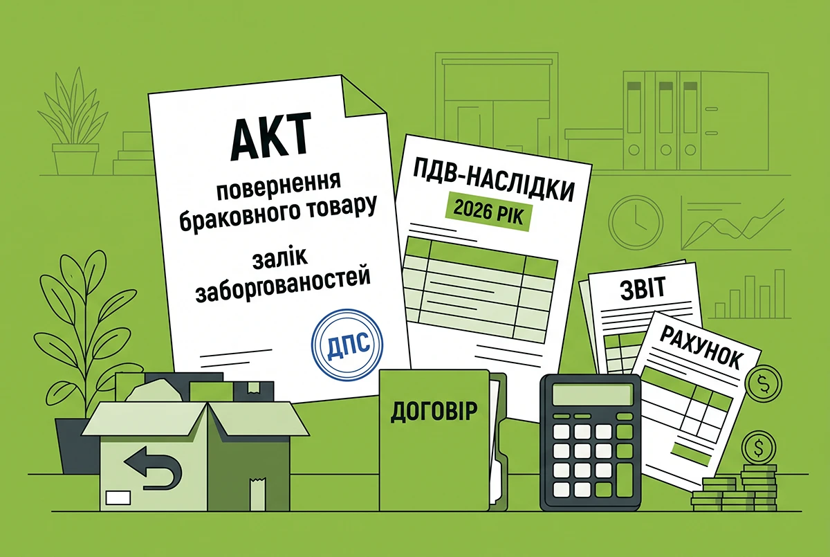 Повернення бракованого товару та залік заборгованостей: ДПС роз'яснила ПДВ-наслідки у 2026 році
