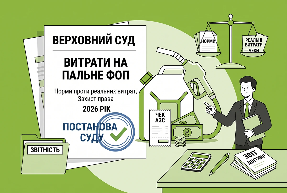 Норми списання пального за Наказом №43 проти реальних витрат: як Верховний Суд в 2026 р. захистив перевізника