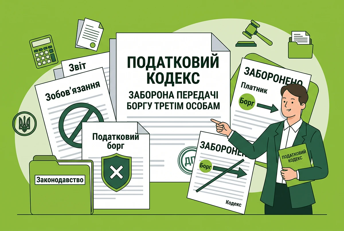 Чи можна передати податковий борг іншій особі: роз’яснення ДПС