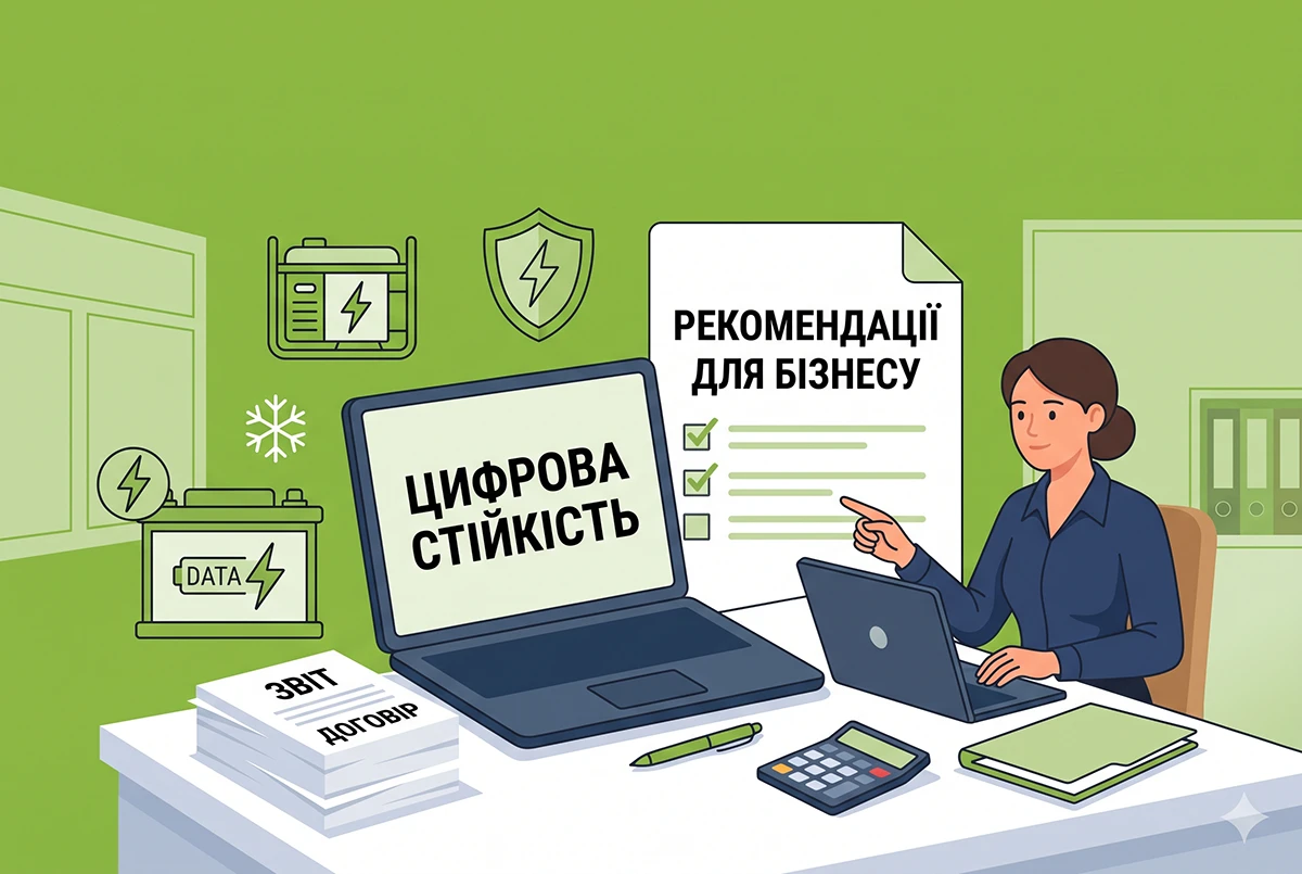 Мінцифри закликало бізнес посилити цифрову стійкість перед зимою: рекомендації для компаній