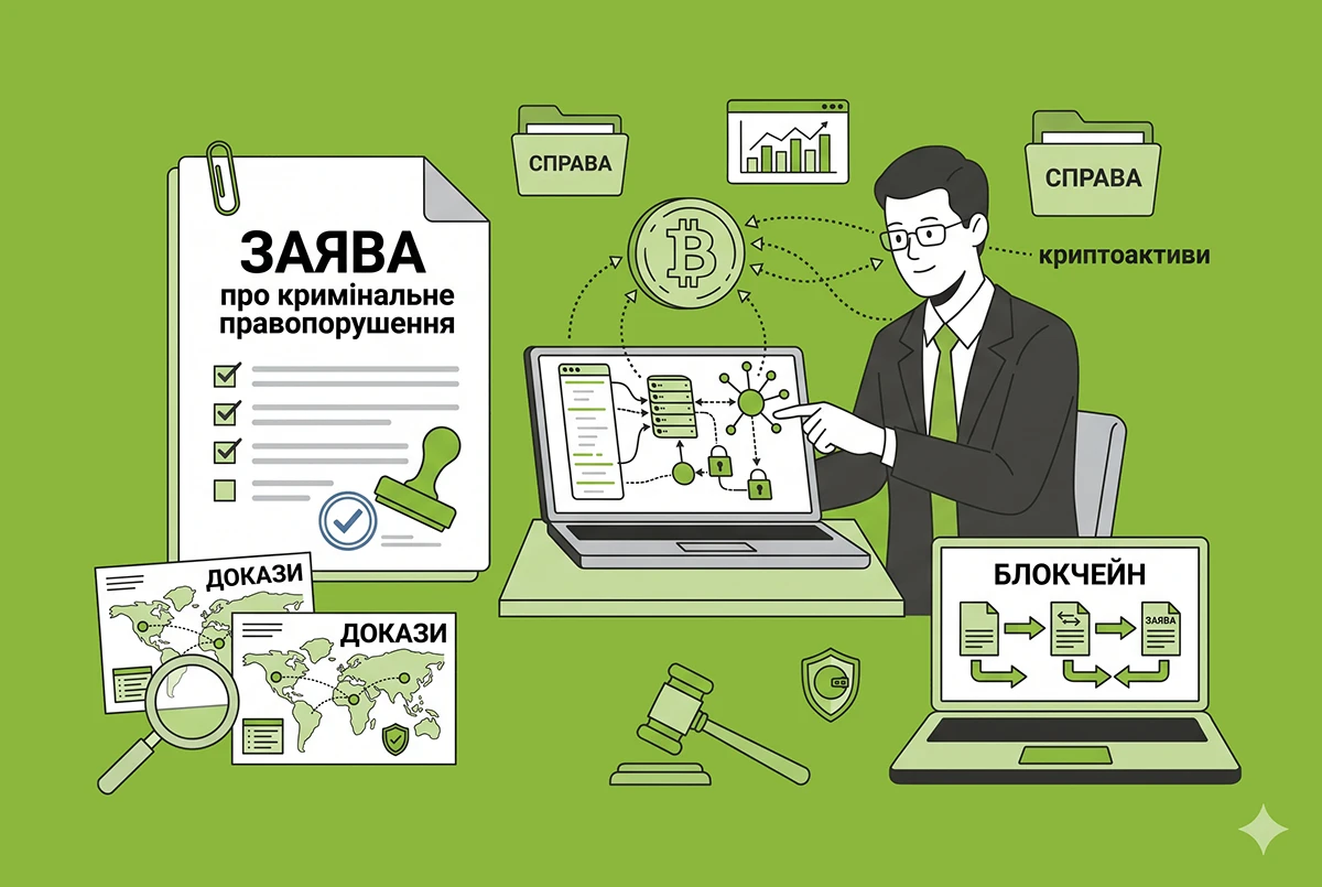 Фіксування руху викраденої криптовалюти у 2026 році: рекомендації від НААУ для адвокатів