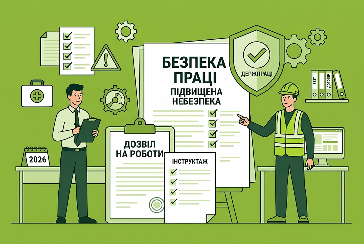 Організація безпечного виконання робіт підвищеної небезпеки у 2026 році: роз'яснення Держпраці