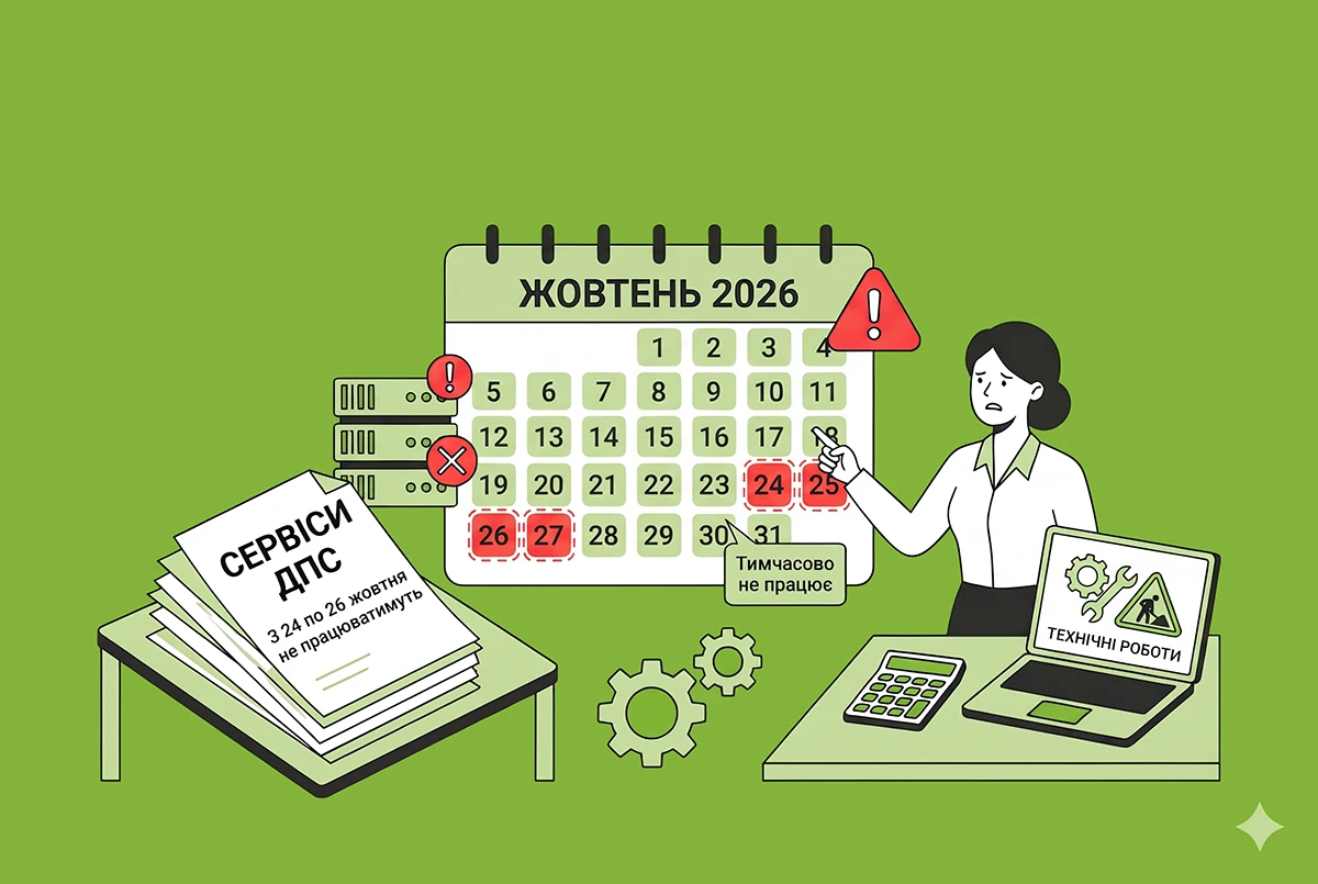 З 24 по 26 жовтня не будуть працювати Е-кабінет, системи та інші сервіси ДПС