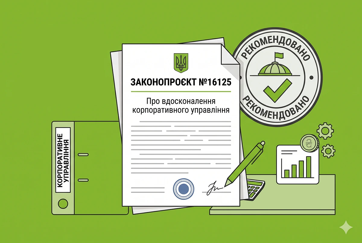 Комітет Ради рекомендує підтримати законопроєкт про вдосконалення корпоративного управління
