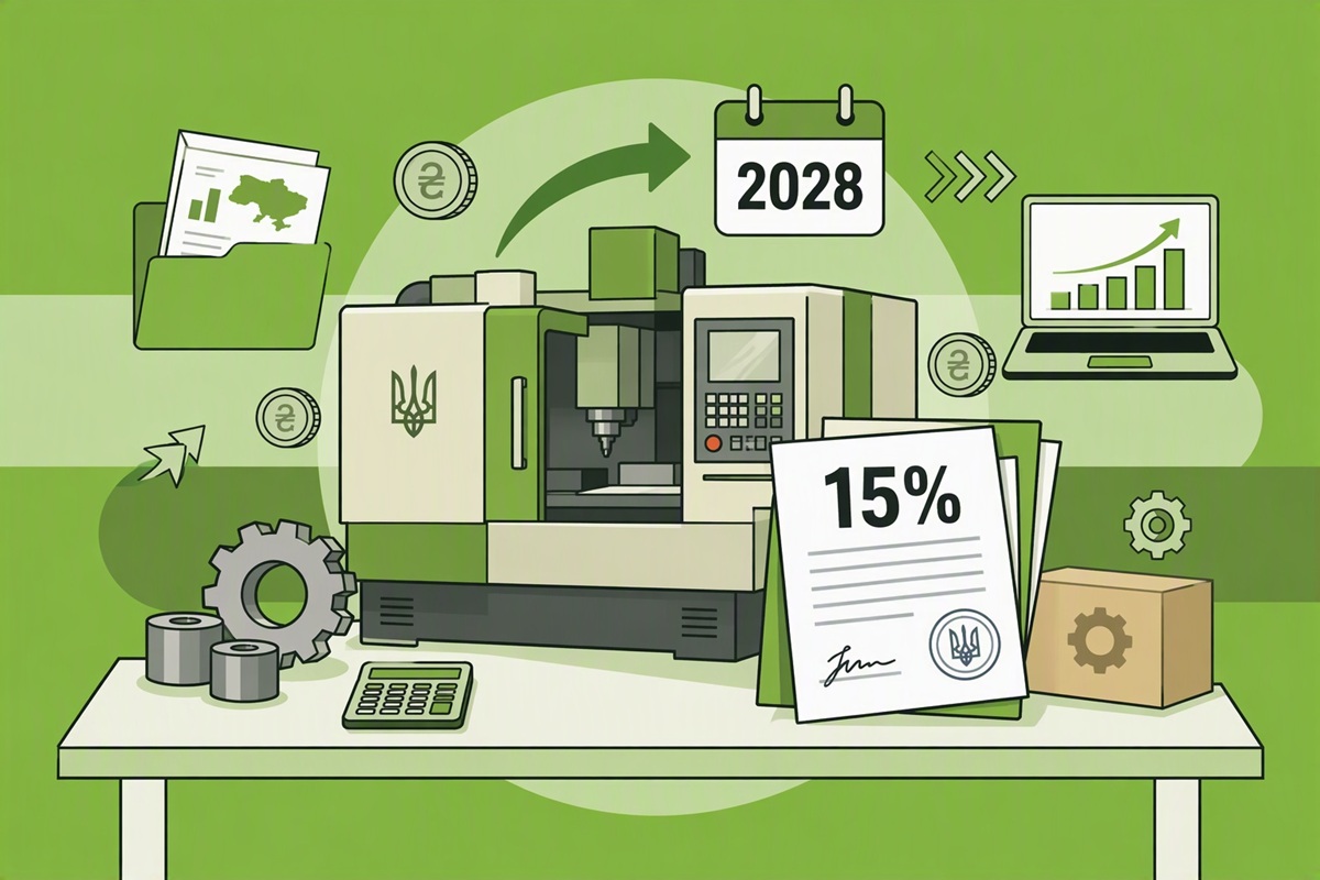 Компенсацію 15% вартості української промислової техніки продовжили до 2028 року