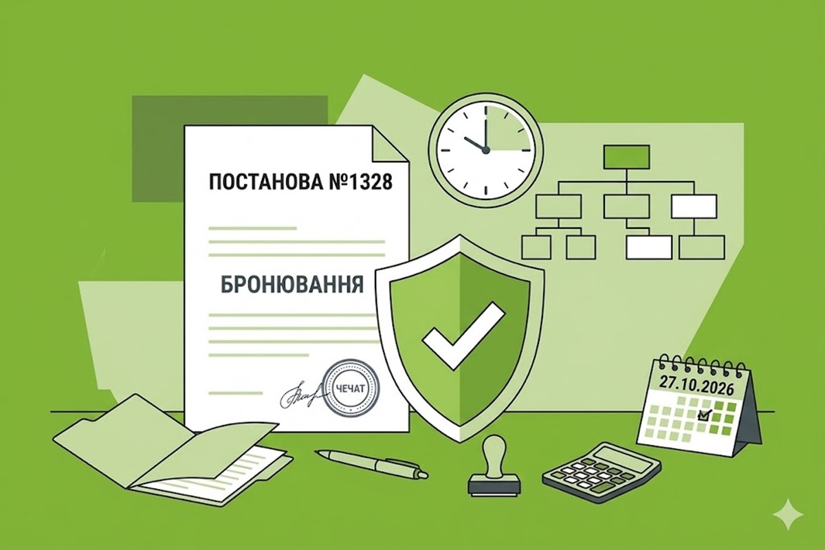 Аналіз Постанови КМУ №1328 про бронювання працівників з 27.10.2026 р.: строки, ліміти та Координаційний центр