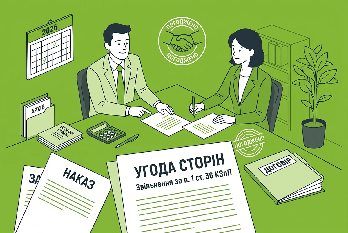 Угода сторін як підстава звільнення у 2026 році: позиція Федерації профспілок