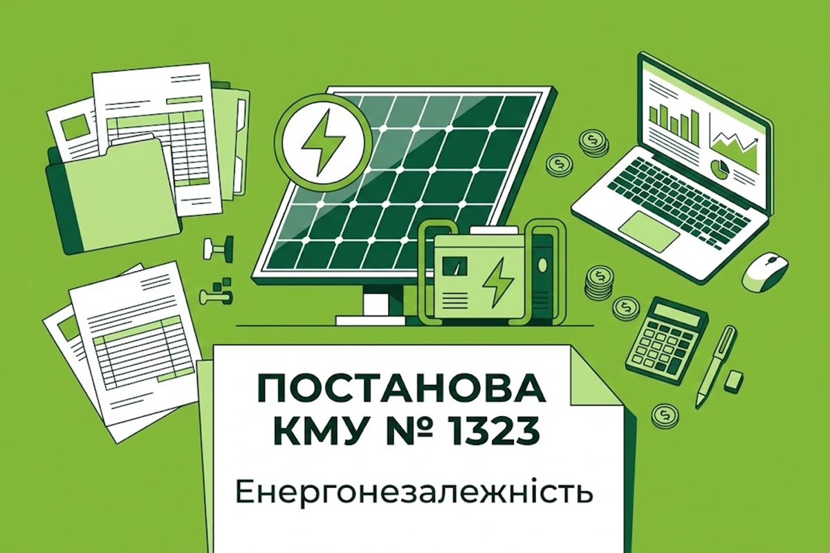 Допомога бізнесу на енергонезалежність до 30 000 грн: як постанова КМУ №1323 змінила правила надання коштів