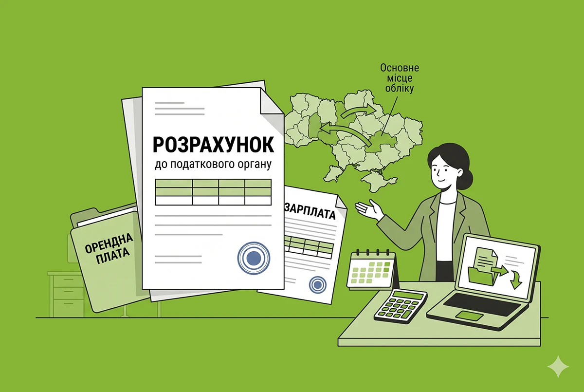 Куди подавати Розрахунок, якщо підприємство нараховує зарплату та орендну плату за землю: роз'яснення ДПС