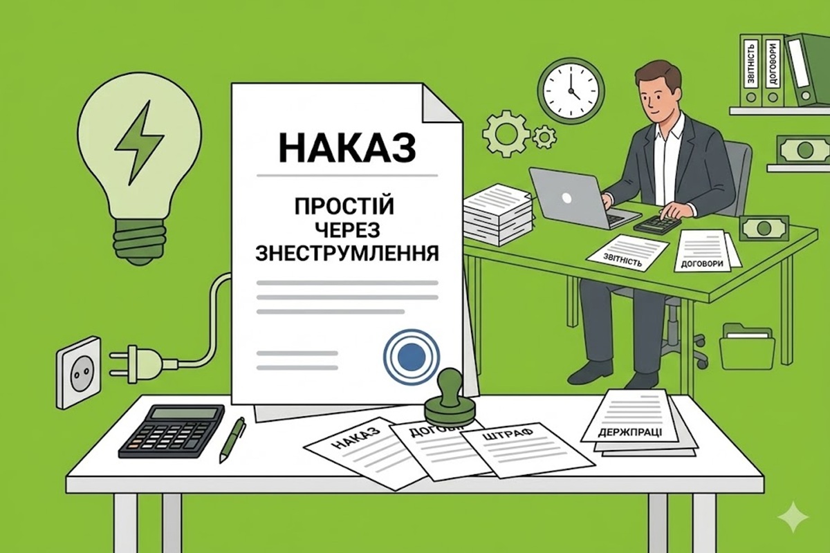 Простій через відключення світла – роз'яснює Держпраці