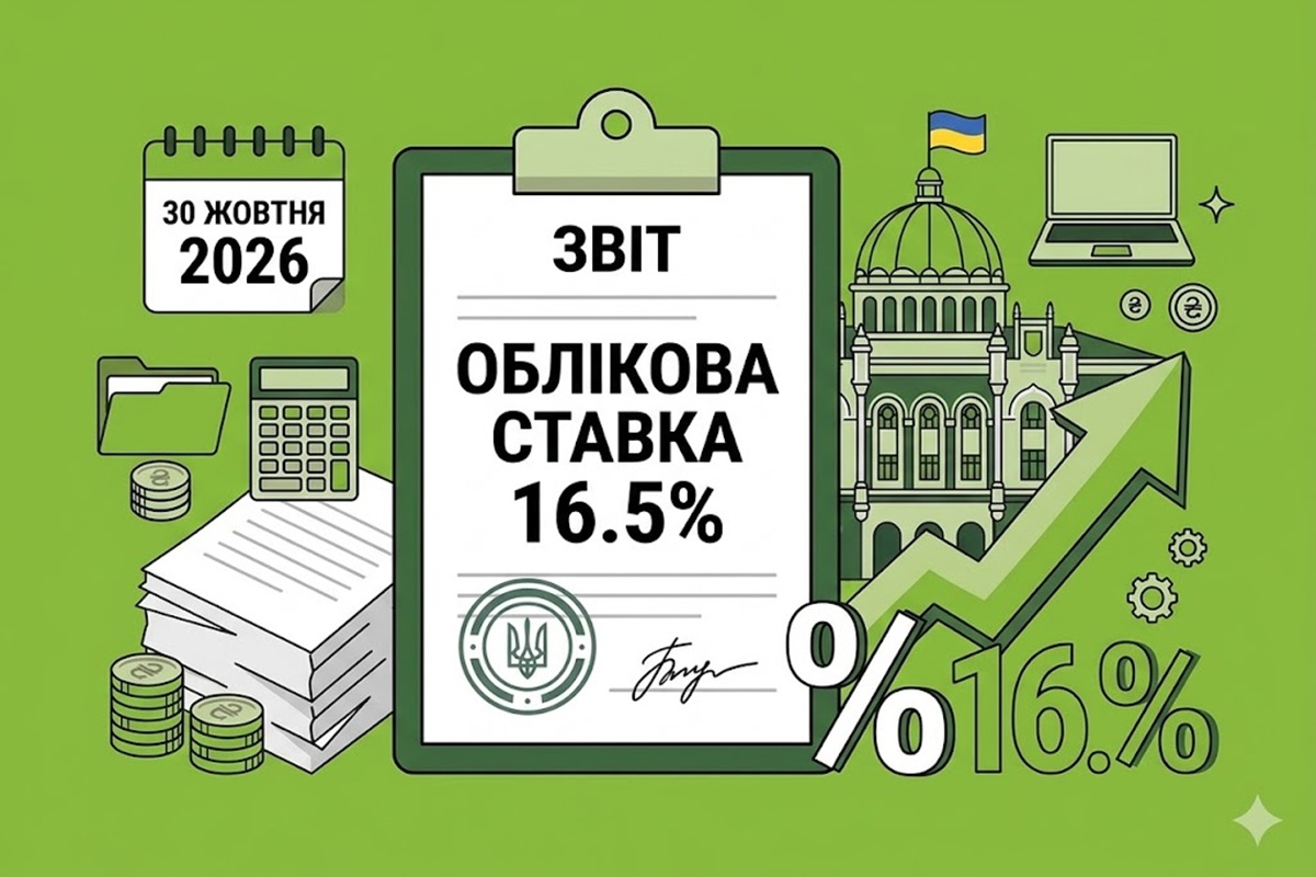 Нацбанк підвищив облікову ставку до 16,5% з 30 жовтня 2026 р.