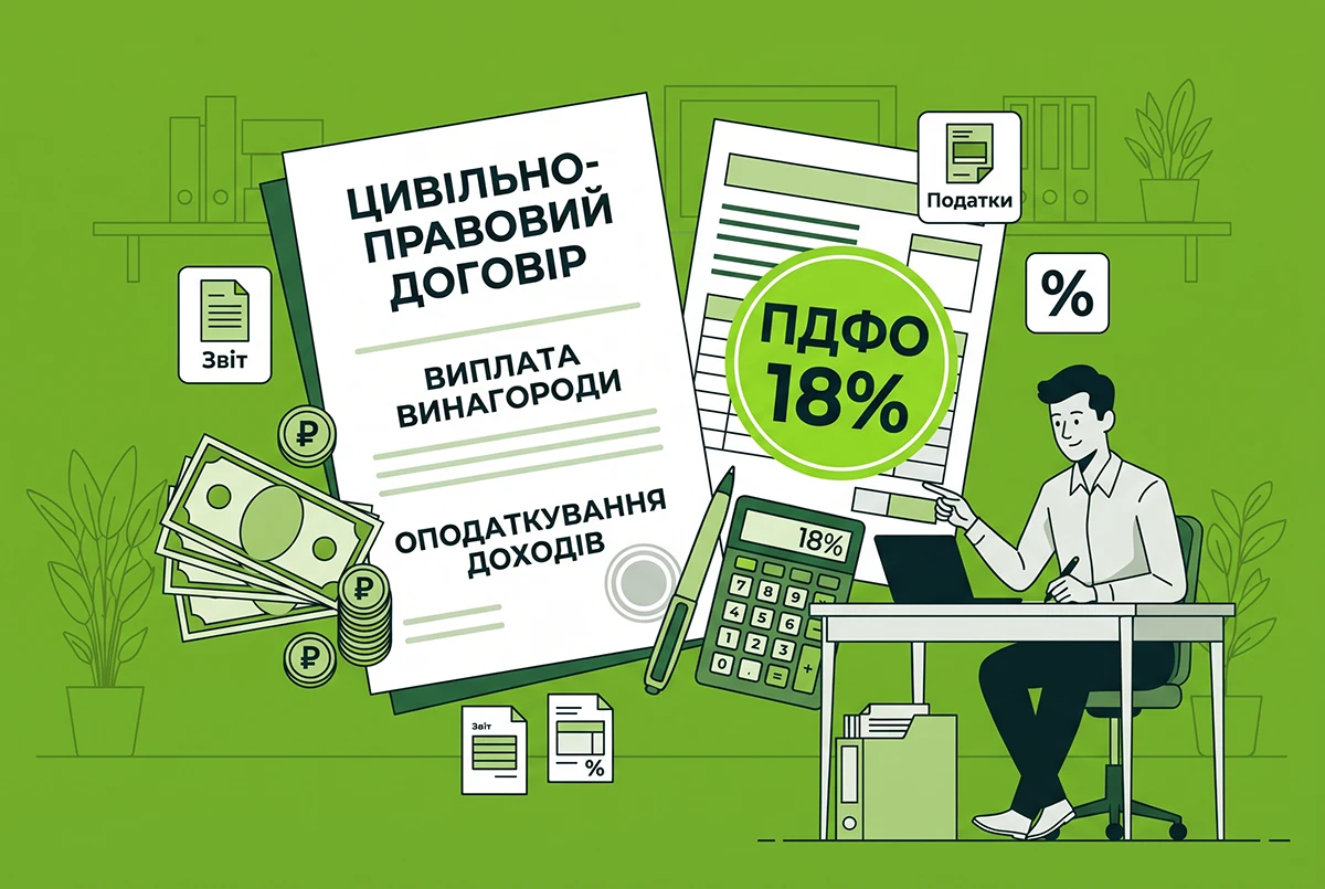Як оподатковуються доходи фізосіб за цивільно-правовими договорами: роз'яснення ДПС
