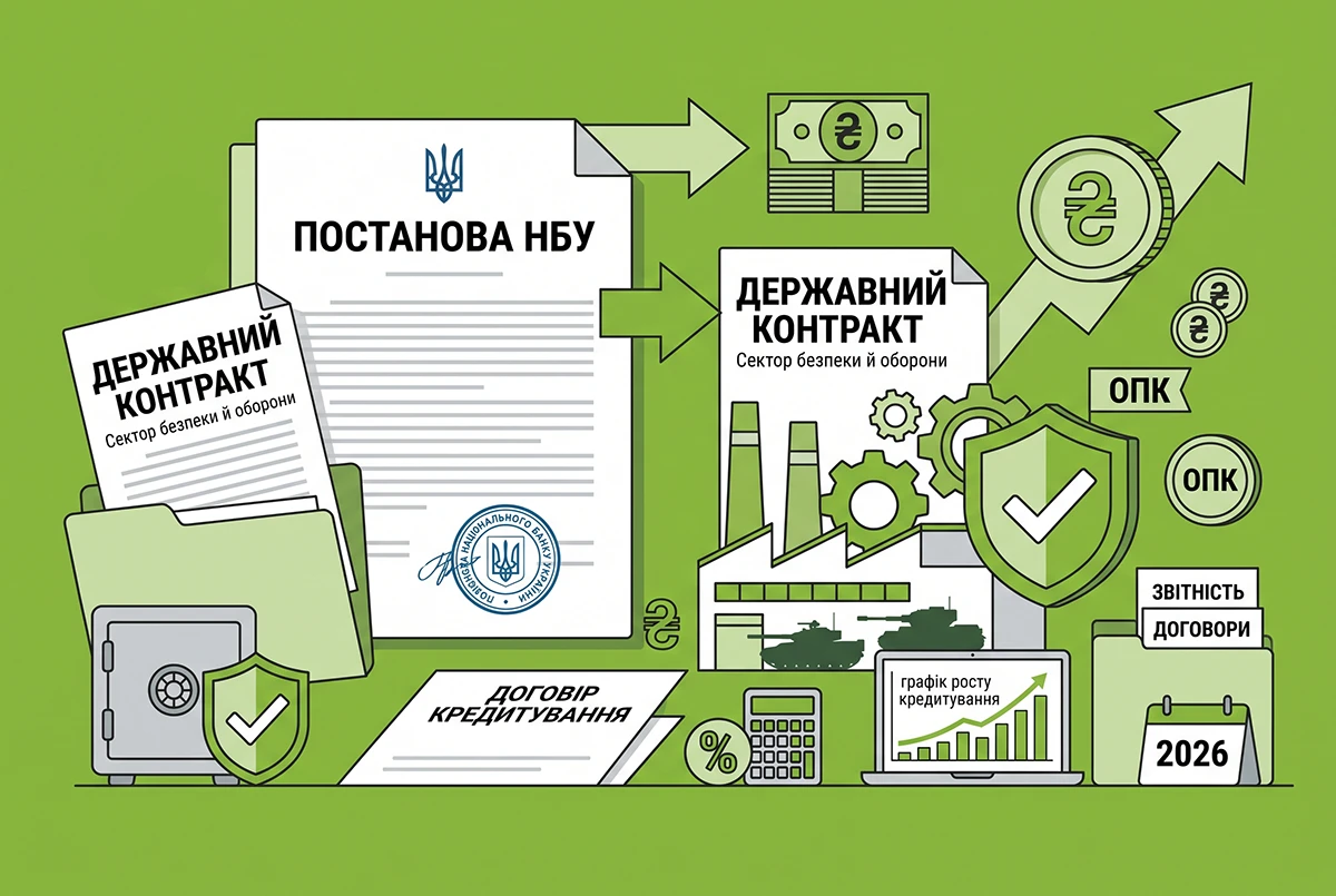 НБУ спростив умови кредитування підприємств ОПК під державні контракти
