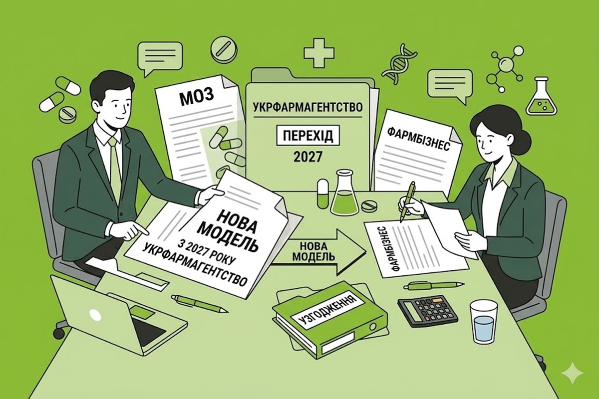 МОЗ узгоджує з фармбізнесом перехід на нову модель роботи Укрфармагентства