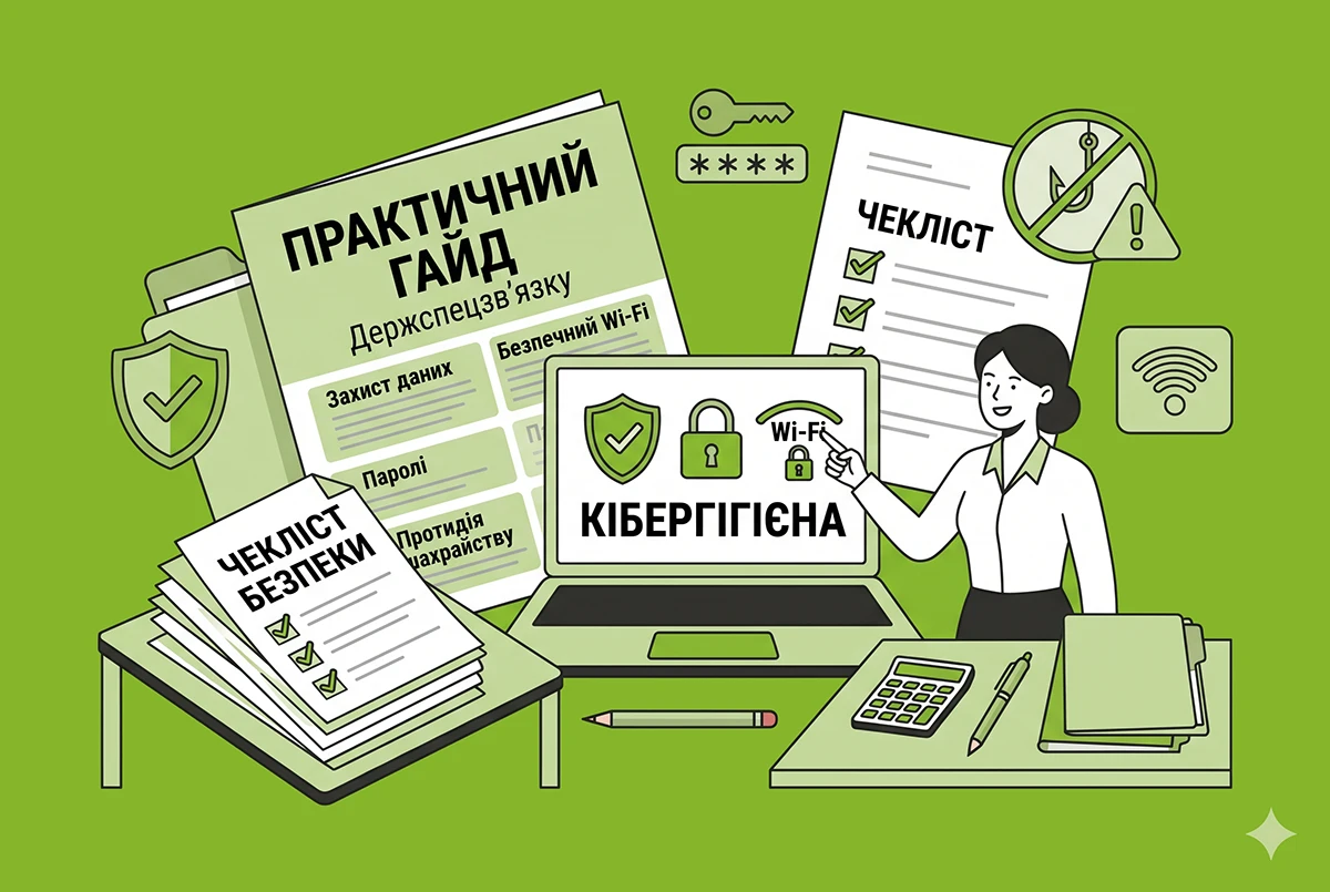 Мінцифри закликає захистити акаунти, гроші та пристрої за допомогою гайду з кібергігієни