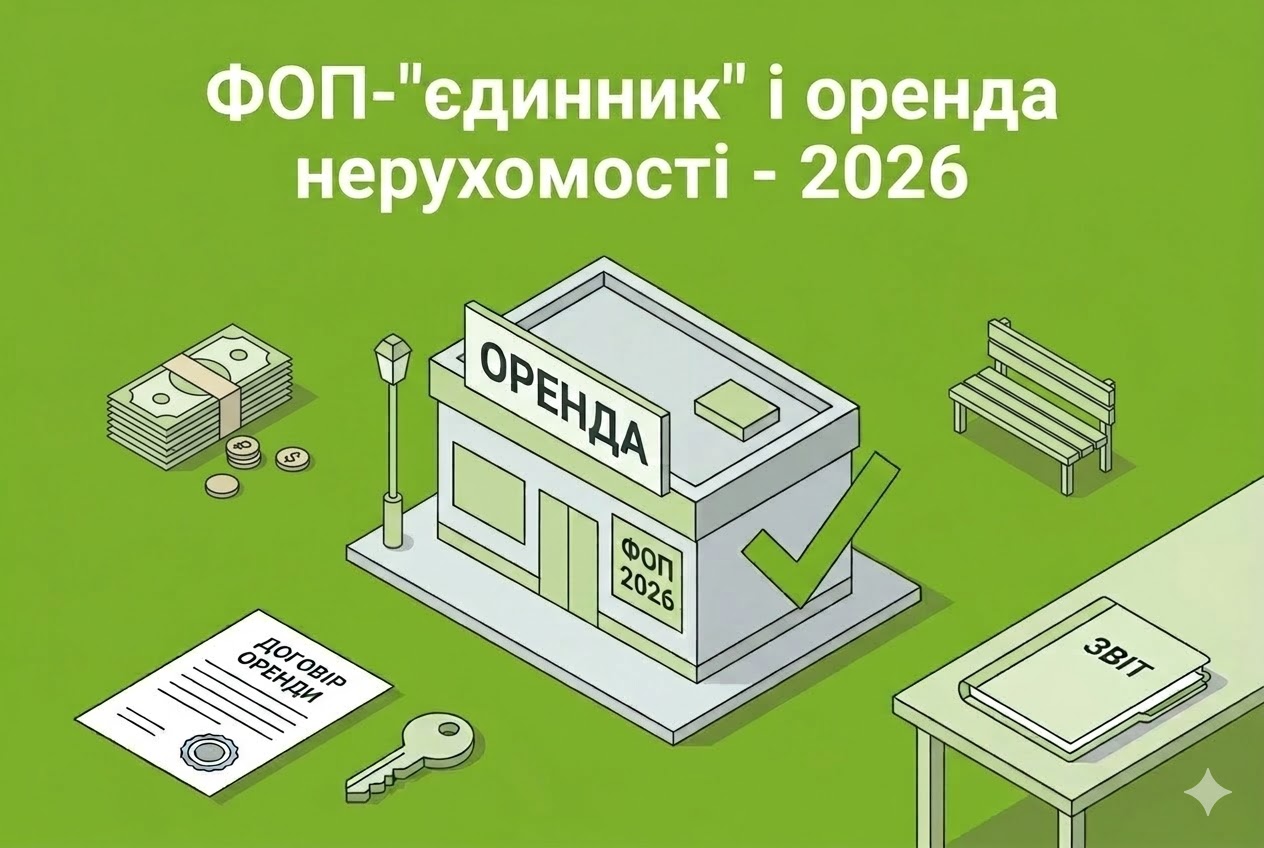 ФОП на єдиному податку здає в оренду нерухомість у 2026 році: правила, ліміти, податки і поради від редакції