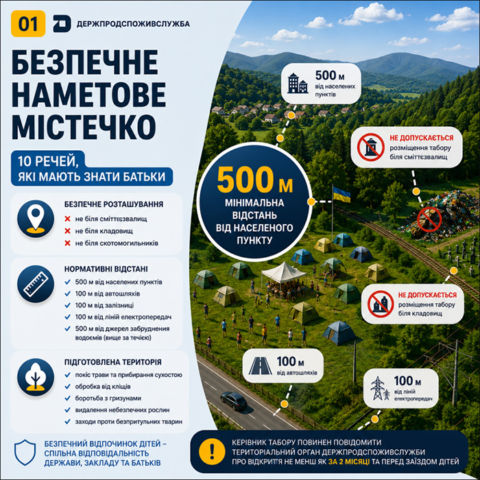 Безпечне наметове містечко