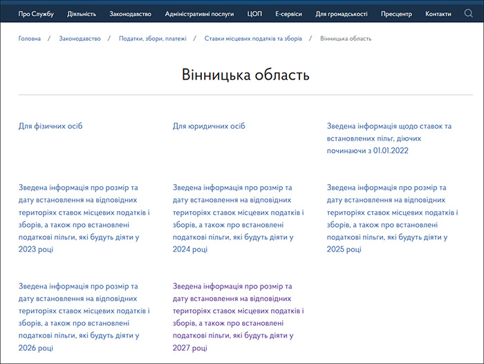 Вінницька область