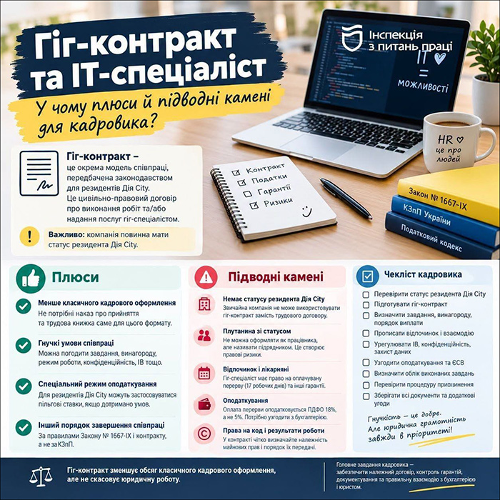 Гіг-контракт та ІТ-спеціаліст