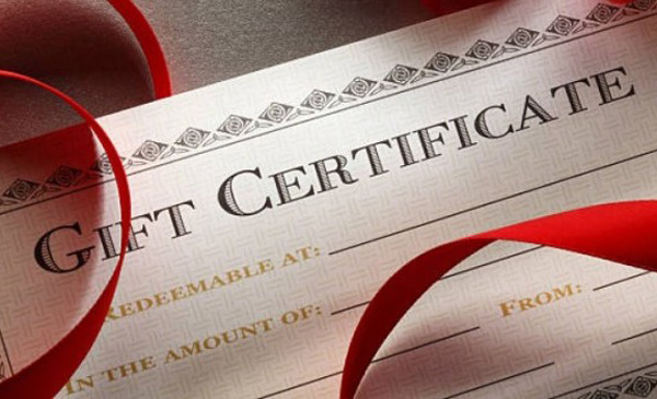 Як оподатковувати ПДФО подарункові сертифікати?