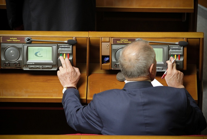 Зеленський пропонує штрафувати депутатів за кнопкодавство