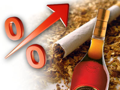 З продажу пива, горілки, сигарет і бензину будуть брати ще 2% акцизу
