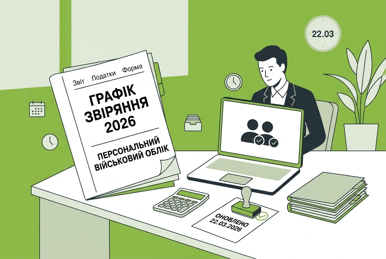 Графіки звіряння списків персонального військового обліку з ТЦК-2026: оновлення від 22.03.2026