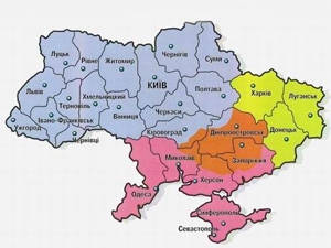 В Україні замість 24 областей може з'явитися 8 округів