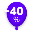 40%
